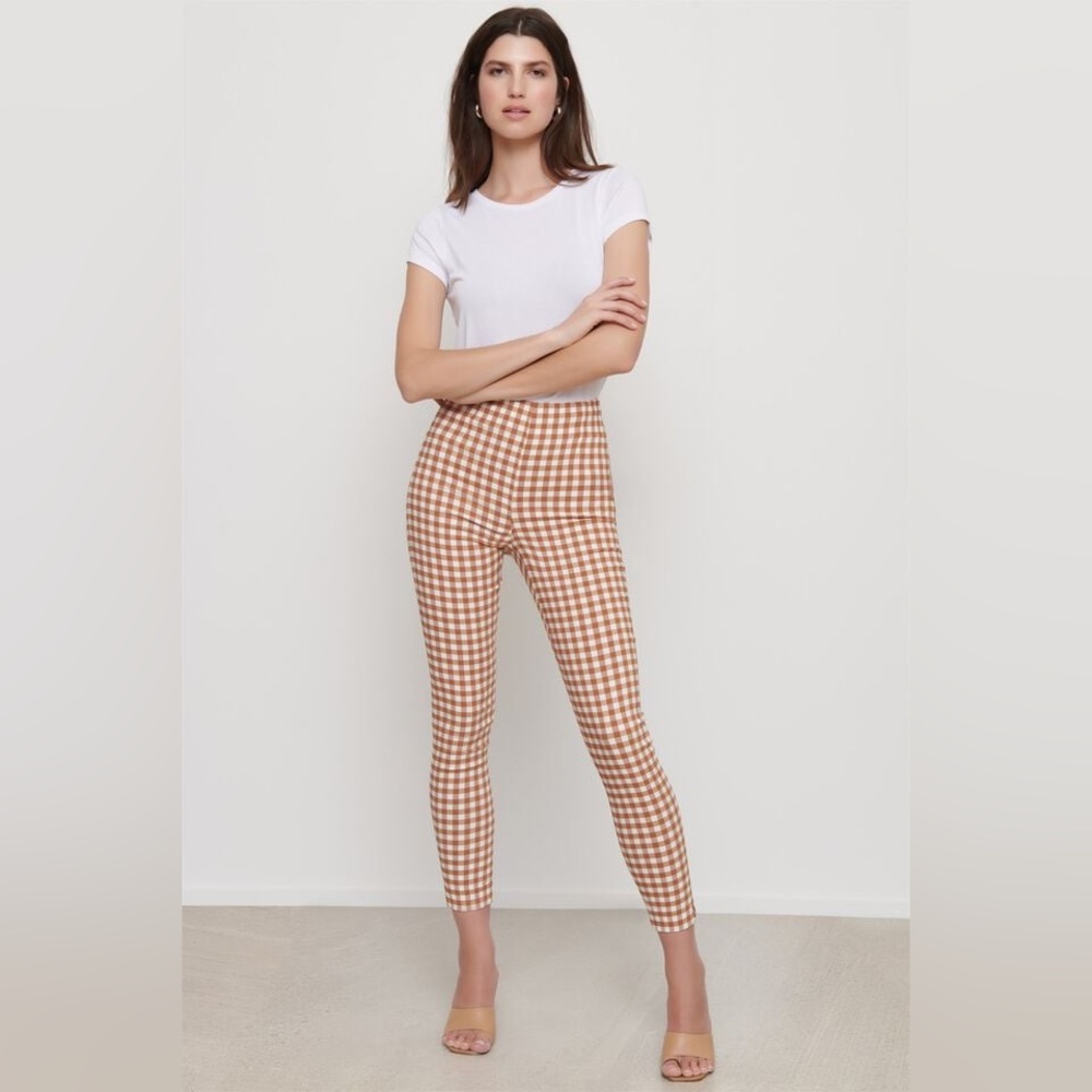 Dynamite - Christy High-Rise Gingham Pant